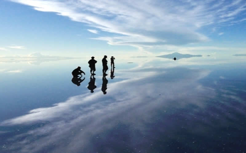 Exploring the Uyuni Salt Flat